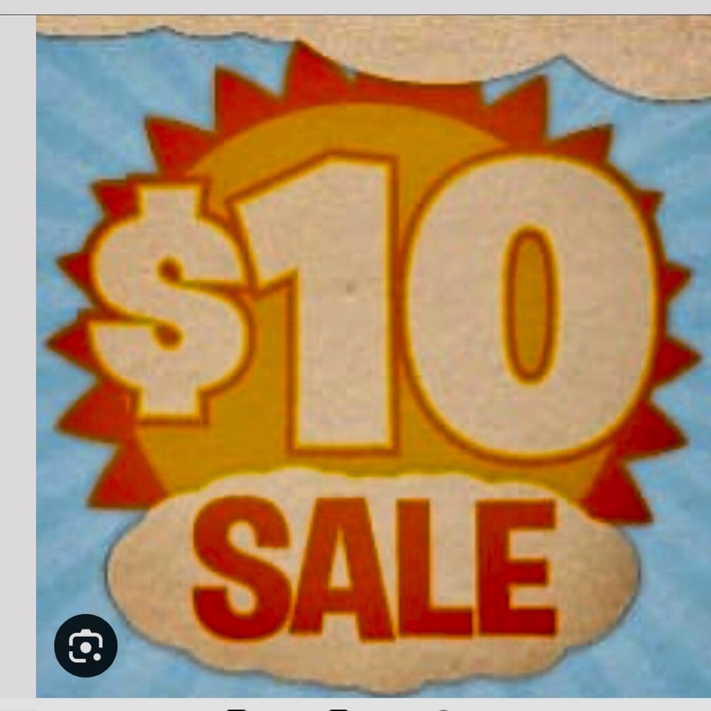 Buy any $10 items get additional $10 item free
